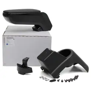 ORIGINAL GM Opel Armrest Center Armrest BLACK for CORSA E 39046848