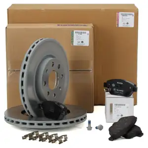 ORIGINAL Opel Bremsscheiben + Bremsbel&auml;ge Adam 14 Zoll Corsa D vorne 1680584580