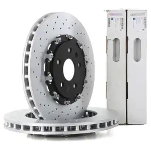 ORIGINAL Opel Bremsscheiben Satz Insignia A 2.8 V6 Turbo 4x4 OPC vorne 13476989