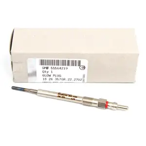 1x ORIGINAL GM Opel Gl&uuml;hkerze Astra J Corsa D Meriva B 1.3 CDTI 55564219