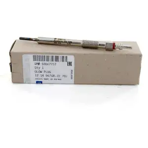 1x ORIGINAL GM Opel glow plug Astra J Corsa D Meriva B Mokka / Mokka X 1.7CDTI 1214067