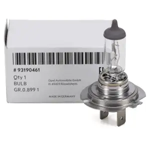 ORIGINAL GM / Opel halogen bulb H7 12V 55W PX26D (1 piece) 93190461
