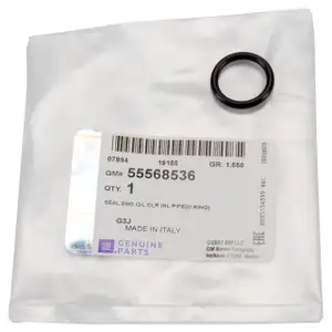 ORIGINAL Opel gasket for oil filter housing oil cooler 1.4 120/140 hp 55568536