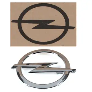 ORIGINAL Opel Emblem Logo Plakette Kühleremblem Zeichen Astra J GTC vorne 13346926