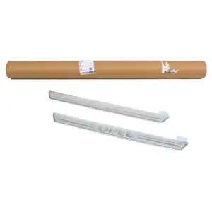 ORIGINAL Opel door sill set, aluminum look, FRONT 13466724 ASTRA K INSIGNIA B