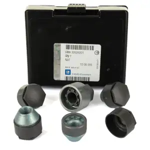 ORIGINAL GM Opel wheel lock wheel nut set INSIGNIA A G09 32026201