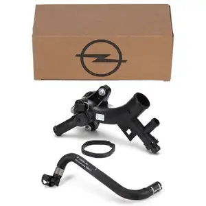 ORIGINAL Opel Wasserflansch + Sensor + Kühlerschlauch Mokka / X (J13) 1.4 / LPG 140 PS