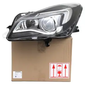 ORIGINAL Opel BI-XENON headlight Insignia A from vehicle identification number E1000001 left 13432956