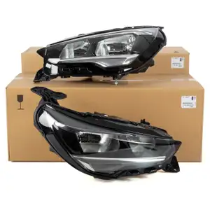 2x ORIGINAL PSA Opel HALOGEN headlights Corsa F from 09.2019 left + right