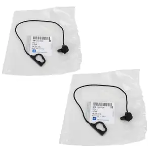 2x ORIGINAL GM Opel retaining strap trunk cover CORSA D E 13367836 / 2094149