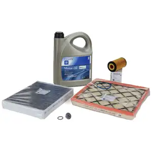 ORIGINAL Opel inspection kit + 5 L 5W30 engine oil ASTRA J ZAFIRA C 1.6 Turbo / CNG