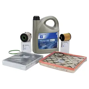 ORIGINAL Opel filter set, 4 pieces + 5L engine oil 5W30 dexos2 Astra J Zafira C 1.3/2.0 CDTI