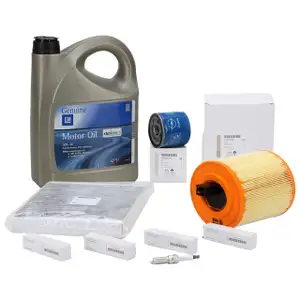 ORIGINAL Opel inspection kit + 5L 5W30 DEXOS1 Gen3 engine oil ASTRA K 1.0 1.4 Turbo