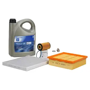 OPEL Inspection Kit Oil Change Set 5W-30 dexos2 Filter Set Astra J Zafira C 1.4 1.6