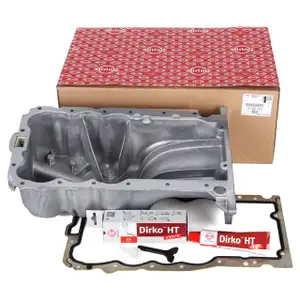 ORIGINAL Opel oil pan + gasket + ELRING sealant Astra J Corsa D E Zafira C 1.2 1.4