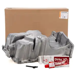 ORIGINAL GM Opel oil pan + ELRING sealant Astra J Corsa D E Zafira C 1.2 1.4