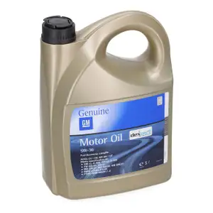 5L 5 Liter ORIGINAL GM Opel 5W-30 dexos2 Longlife Motor&ouml;l GM-LL-A-025/B-025 93165557