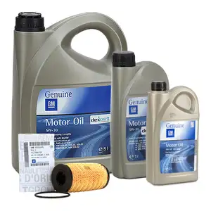 8L 8 liters ORIGINAL OPEL ENGINE OIL 5W-30 dexos2 Longlife + oil filter 93161665
