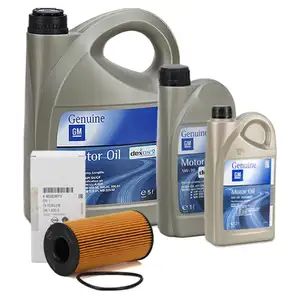 8L 8 liters ORIGINAL OPEL ENGINE OIL 5W-30 dexos2 Longlife + oil filter 95523613