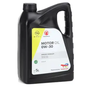 5L 5 Liter ORIGINAL Opel Motor&ouml;l 0W-30 ACEA C1 PSA B712312 B712302 1692435380