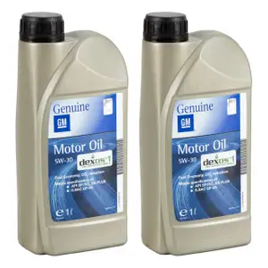 2L 2 liters ORIGINAL GM Opel 5W-30 DEXOS1 Gen2/3 LONGLIFE engine oil Oil 95599919