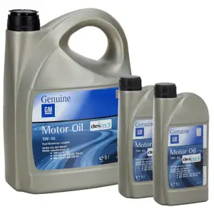7L 7 liters ORIGINAL GM Opel 5W-30 dexos2 Longlife engine oil GM-LL-A-025 GM-LL-B-025
