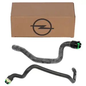 2x ORIGINAL Opel VORLAUF+RÜCKLAUF Heizungsschlauch Astra H 1.4 75/90 PS