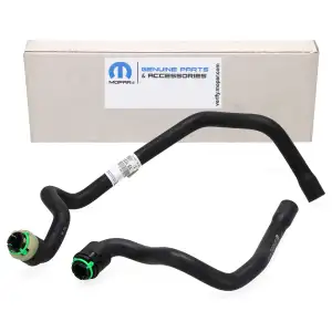 2x ORIGINAL Opel HEAD+RETURN heating hose Astra H 1.4 75/90 hp