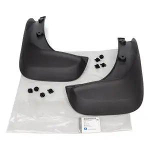 ORIGINAL GM Opel mud flaps Meriva B front 1718018 / 32026335