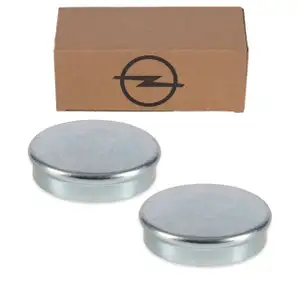 2x ORIGINAL GM Opel Schutzdeckel f&uuml;r Radnabe Adam Corsa D E hinten 13370134