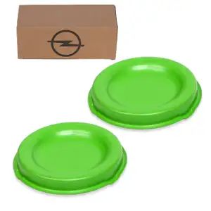 2x ORIGINAL Opel Schutzdeckel Abdeckkappe Radnabe Corsa C Tigra B TwimTop hinten 9156692