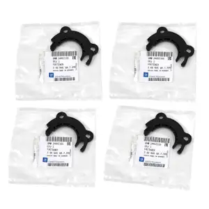 4x ORIGINAL Opel Klammer Sicherung Sto&szlig;d&auml;mpfer Domlager Astra Zafira vorne 24402155