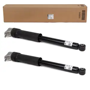 2x ORIGINAL GM Opel Sto&szlig;d&auml;mpfer + Staubschutz + Domlager Astra K hinten 39039583