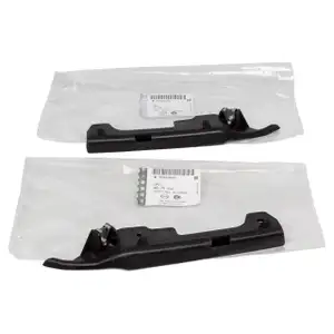 2x ORIGINAL Opel F&uuml;hrungsschiene Sto&szlig;stangenhalter Astra G vorne links + rechts