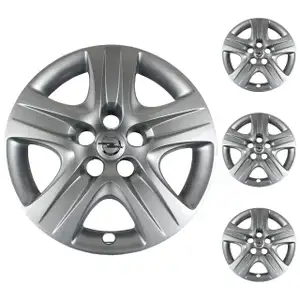 4x ORIGINAL Opel hubcap wheel cover SILVER 17 inch INSIGNIA A 6006277 / 13312568