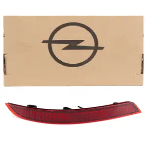 ORIGINAL Opel reflector Astra J Caravan up to year of manufacture 12/12 rear left 13282239