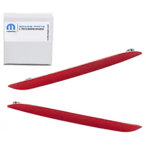 2x ORIGINAL Opel MOPAR reflector rear bumper Astra K Sports Tourer