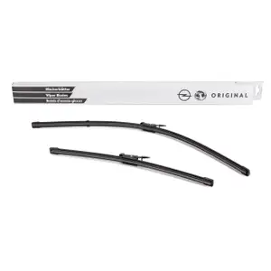 ORIGINAL Opel windshield wiper blades set Corsa D E front 1689813080