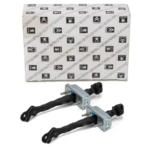 2x ORIGINAL PSA Opel door stop door catch strap Astra J GTC Cascada front 39029705