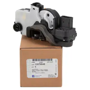 ORIGINAL GM Opel door lock, passenger side, Mokka, rear right 13579546