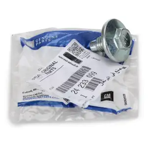 ORIGINAL PSA Opel oil drain plug Oil pan screw Insignia B 2.0 CDTi 24233099