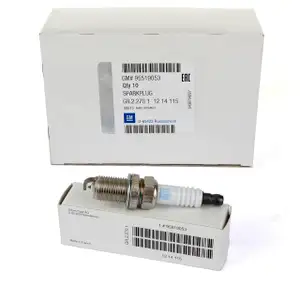 1x ORIGINAL GM Opel Z&uuml;ndkerze 95519053 Astra G Combo Zafira A B 1.6