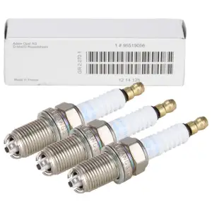 3x ORIGINAL Opel spark plug Corsa B C Agila A 1.0 / 12V X10ZE Z10XE 95519056