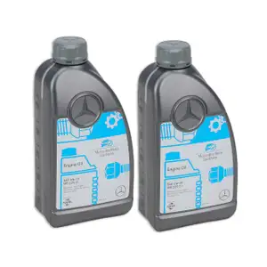 2L 2 liters ORIGINAL Mercedes-Benz StarParts Engine Oil 5W-30 MB 229.51 0009896910