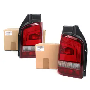ORIGINAL VW Rückleuchten Heckleuchten dunkel FACELIFT T5 Multivan V ab 09.2009