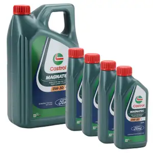 9L 9 Liter ORIGINAL Ford CASTROL MAGNATEC 0W-30 D Motor&ouml;l &Ouml;l WSS-M2C950-A