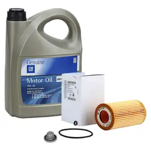 5L 5 liters ORIGINAL OPEL ENGINE OIL 5W-30 dexos2 Longlife + oil filter 9117321