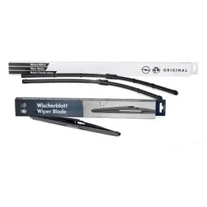 ORIGINAL GM Opel Scheibenwischer Wischerbl&auml;tter Zafira Tourer C vorne + hinten