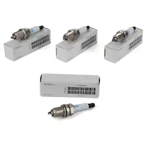 4x ORIGINAL GM OPEL Z&uuml;ndkerze Astra G H Zafira A B 1.6 CNG 2.0 Turbo 95519053