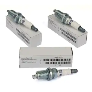 3x ORIGINAL GM Opel Z&uuml;ndkerze Corsa C D Agila A 1.0 60/65 PS Z10XEP A10XEP 95519058